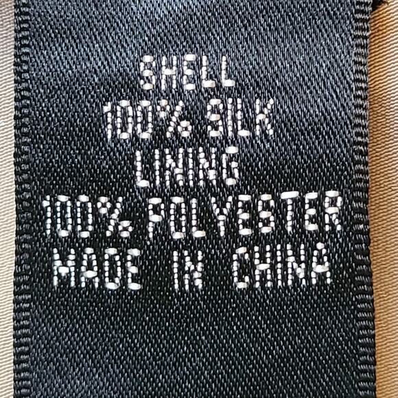 ADRIANNA PAPELL 100% Silk Beaded Midi Dress Asymmetric Hem Retro Style Women's 6 - Picture 12 of 13